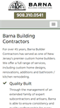 Mobile Screenshot of barnabuilding.com